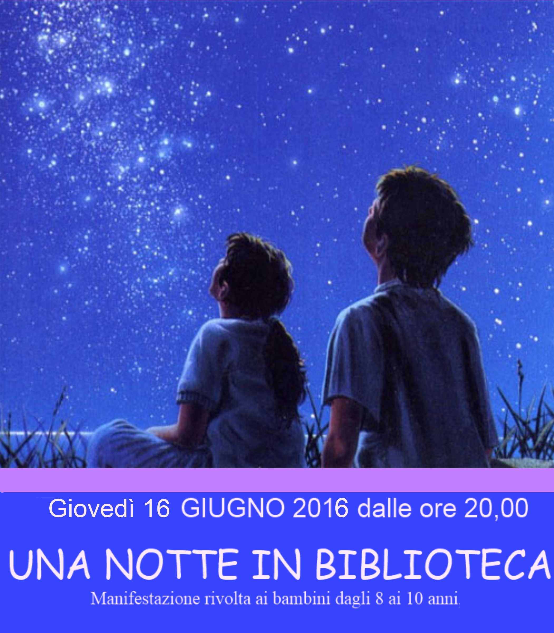 Una notte in biblioteca foto 