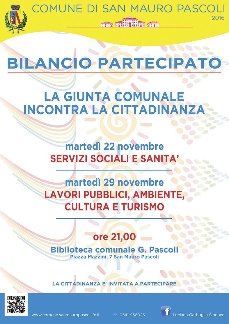 Bilancio di previsione 2017. La giunta comunale incontra la cittadinanza