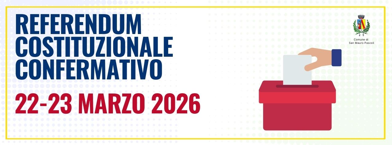 REFERENDUM COSTITUZIONALE CONFERMATIVO 22-23 MARZO 2026